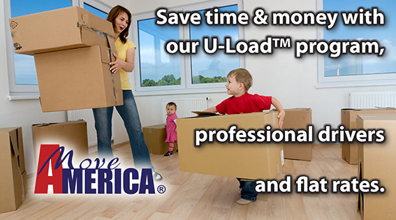 Save time and money with MoveAmerica long-distance self-move trailer service